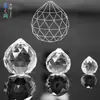 Suministro directo de fábrica accesorios de bola de decoración de lámpara de cristal 30MM cortina de cuentas accesorios de iluminación de lámpara de bola de cristal descuento por gran cantidad