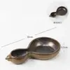 Recipiente para Flores, Plato Redondo, Recipiente Estilo Japonés, Maceta, Jarrón de Cerámica Estilo Chino para Arreglo Floral, Pieza Decorativa, Plato para Flores Ikebana