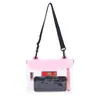 Bolsa Grande Impermeável para Celular Transfronteiriça, Bolsa de Cintura Impermeável para Natação Transversal, Estojo Transparente Selado em PVC para Drifting ao Ar Livre com Tela Sensível ao Toque