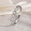 Pulseras de Acero Inoxidable Más Vendidas Transfronterizas Europeas y Americanas, Pulseras Geométricas Exageradas de Gama Alta para Hombres y Mujeres, Fabricante