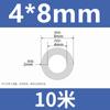 Tubo de silicona, tubo capilar de silicona, manguera, tubo de goma de silicona, 0,5 mm, 1 mm, 2 mm y 3 mm, funda protectora capilar.