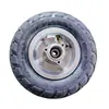 Neumático para Scooter Eléctrico Little Dolphin Tamaño 8.0 8 pulgadas Neumático Sólido 200X50 Neumático Interior y Exterior No Requiere Inflado Cubo de Rueda L