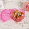 Caja de Regalo Cuadrada de Acrílico Transparente Caja de Dulces Portátil con Cinta Caja de Regalo para Dama de Honor Caja de Empaque para Regalo de Negocios