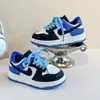Sapatos Esportivos para Meninos 2025 Primavera e Outono Novos Sapatos para Meninas Sapatos Casuais de Sola Macia para Crianças Médias e Grandes Tênis Respiráveis de Cano Baixo