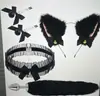 Conjunto Sexy de Três Peças, Plug Anal, Brinquedos Sexuais Masculinos e Femininos, Conjunto Sexual de Metal Sm, Cauda de Raposa