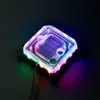 Cabeça de Resfriamento a Água Yingbo C55W Canal de Micro Água Phantom Dividido Acessórios DIY para Computador Suporte para CPU de 12ª Geração