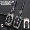 Funda de cuero para llave de metal Chase V90 2020 SAIC Chase V90, llavero de coche con control remoto de protección
