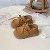 Zapatos de cuero para niños de suela blanda, zapatos estilo universitario Birkenstock para niñas, nuevo modelo primavera y otoño 2026, zapatos para bebés de 3-6 años, zapatos bajos de una sola pieza