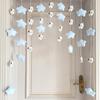 Cortina de porta de cachorro querida menina divisória quarto sala de estar casa perfurada cortina pendurada para crianças decoração ensino cortina pendurada comercial