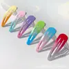 Pinzas para el pelo estilo Corea del Sur, extensiones de clip, estilo estrellas, color clip de gota, degradado de dos colores, lindo clip para flequillo de niños, clip lateral, accesorios para el pelo