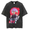 Camiseta Cyberpunk Edgerunners Anime Cómoda Ropa Urbana Harajuku