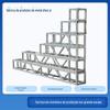 Fábrica de treliça de aço direto cerimônia de casamento publicidade pintura spray display stand palco fundo tubo quadrado treliça atacado
