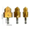 Broca Hexagonal Nueva para PPR 20/25/32 Tubo de Perforación Ciega Multicapa Broca Escalonada de Expansión