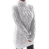 Suéter de comércio exterior Suéter outono e inverno europeu e americano Vestido suéter Suéter feminino XX0212