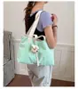 Bolsa de Hombro Tote de Gran Capacidad Bolsa Simple de Viaje Bolsa Casual para Gimnasio Yoga Nueva Versátil Lona Bolsa para el Trabajo