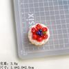 Accesorios de resina para pastel de crema de frutas, hechos a mano, creativos, con pegamento en crema, accesorios para el cabello, llaveros, hebillas para zapatos, lotes de belleza.
