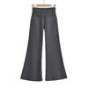 Pantalones Casuales Delgados Spice Girl Diseño Nicho Cintura Baja Trompeta de Cola Primavera 2025 Nuevo Estilo Europeo y Americano