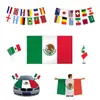 Banderas de Estados Unidos, Canadá, México 2026, Banderines de Bandera Nacional, Decoraciones, Banderas tipo chal para animar a los fans, Suministros para el ambiente