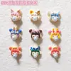 Adesivos de decoração de unhas girl bubble art de unhas tridimensionais cartoon fofo resina DIY coração de menina joias misturadas atacado