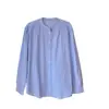 Camisa Blanca de Cuello Redondo Estilo Coreano para Mujer, Manga Larga, Nueva Camisa Casual 2026 Primavera y Otoño con Diseño Retro, Estilo de Nicho