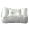 Almohada de Tracción de Látex Anti-Arco, Protección de la Columna Cervical, Ayuda para Dormir, Núcleo de Almohada para Adulto para el Hogar, Un Par de Almohadas para el Cuello, Almohada Especial para Protección del Cuello