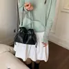 Bolso de Moda Transfronterizo para Mujer, Bolso Sencillo Tipo Cubo de Gran Capacidad, Bolso de Mano Nuevo Estilo Verano 2026, Bolso Cruzado Casual para Hombro