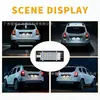 Modificación de Coche Luz LED de Matrícula Trasera de Alto Brillo Luminiscente Adecuada para Dacia Duster Luz de Matrícula de Coche