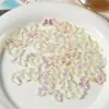 Nuevo Estilo Mariposa Soñadora Vidrio Recubierto de Pintura Cuentas con Agujero Recto para Pulseras Hechas a Mano DIY y Accesorios de Pasador de Pelo Tradicionales Materiales
