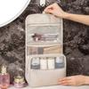 Bolsa de almacenamiento de negocios de viaje para hombres y mujeres, bolsa de lavado portátil de gran capacidad para colgar, separación de ropa húmeda y seca, almacenamiento de ropa