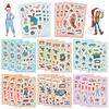 8 Adesivos Originais Disney Toy Story para DIY Decorativo, Diário, Capa de Celular Decoração Atacado Adesivo à Prova d'Água
