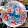 Suministro transfronterizo globos bobo impresos en español de 20 pulgadas para decoración de bodas, arreglos de cumpleaños, globos bobo transparentes