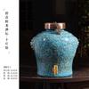 Jingdezhen Cerámica Hogar Sellado Tarro de Vino 6kg Libras 17.5kg Libras Almacenamiento en Puesto Tarro de Vino con Grifo