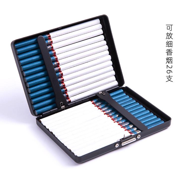 拉丝铝合金烟盒卡盒_04