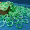 Venta al por mayor del fabricante: Anillo de Jade de Cuarcita Transparente como el Hielo, Anillo para Dedo, Anillo de Mano, Flor Flotante Piedra de Cristal Azul Tipo Hielo, Apilable