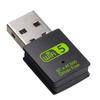 Placa de rede sem fio USB WiFi para desktop/laptop, receptor de sinal WiFi externo