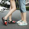Cyber Celebrity Dung Feeling Sandálias de sola grossa para homens e mulheres Sandálias e chinelos casuais para casais, antiderrapantes e de duas vias, sapatos de praia