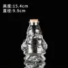 Botella de Vidrio con Tapón de Corcho Transparente Botella de los Deseos Creativa Botella Cielo Estrellado Arcoíris Botella de la Suerte de Deriva Botella para Bebidas Lista para la Venta