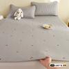Colchón Antideslizante Cojín de Colchón Hogar Tatami Almohadilla Protectora Individual Alquiler Especial Bordado Funda de Cama Fina Juego de Tres Piezas
