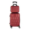 Maleta de Carro Anti-Caídas ABS del Fabricante Juego de Cuatro Piezas 12/20/24/28 Exportación Personalizada Regalo de Abordaje Maleta de Equipaje