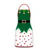 Avental de Natal Papai Noel Elfo da Beleza Boneco de Neve Suprimentos de Decoração de Natal Avental de Cozinha Criativo Engraçado