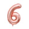 Livro Vermelho Pequeno Mesmo Balão de Filme de Alumínio Cor Ouro Rosa de 32 Polegadas Decoração de Festa de Aniversário Número Idade