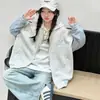 Chaqueta de Béisbol Casual Estilo Coreano para Niñas Primavera y Otoño 2026 Nuevo de Moda Conjunto de Primavera a la Moda para Niñas Mayores