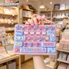 Bestseller transfronterizo: Teclado de juguete de 26 teclas de pulsación, un llavero creativo para estudiantes, un gadget divertido y para aliviar el estrés, disponible al por mayor