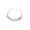 Joias de Cristal Pulseira de Strass para Mulheres Acessórios de Diamante Presentes de Feriado Joias de Presente Corrente Geométrica Irregular
