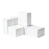 Nuevas cajas de regalo sorpresa de moda en stock, cajas vacías al por mayor, cajas de embalaje para eventos de apertura, papel cartulina blanca para rifas de productos