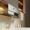 Estante de almacenamiento para paños faciales montado en la pared baño inodoro estante de almacenamiento para papel higiénico húmedo estante de toallas para baño del hogar portarrollos de papel de cocina