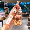 Llavero de Capibara Lindo de Dibujos Animados Colgante de Capibara 3D para Mochila Máquina de Garra Llavero de Pareja Venta al por Mayor