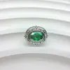 Pulseira de Cristal com Contas Espaçadoras Ovais de Zircônia Facetada Banhada a Ouro 14K para Montagem de Joias DIY Atacado Design Original