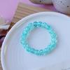 Yiwu Commodity Pulsera de Perlas Cerámicas al por Mayor Pulsera de Cuentas de Cristal Pulsera para Pareja Aprendizaje Pulsera Infantil Joyería Femenina