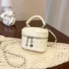 2026 Bolso de hombro con cadena de patrón de diamantes estilo coreano de principios de otoño, bolso cruzado y bolso de mano, de moda, nuevo